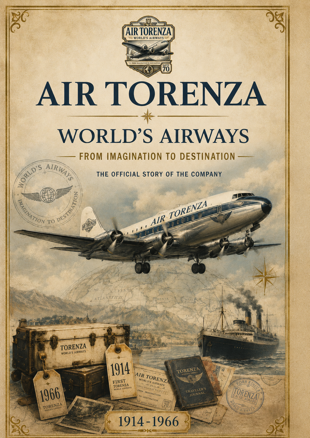 AIR TORENZA World's Airways English cover