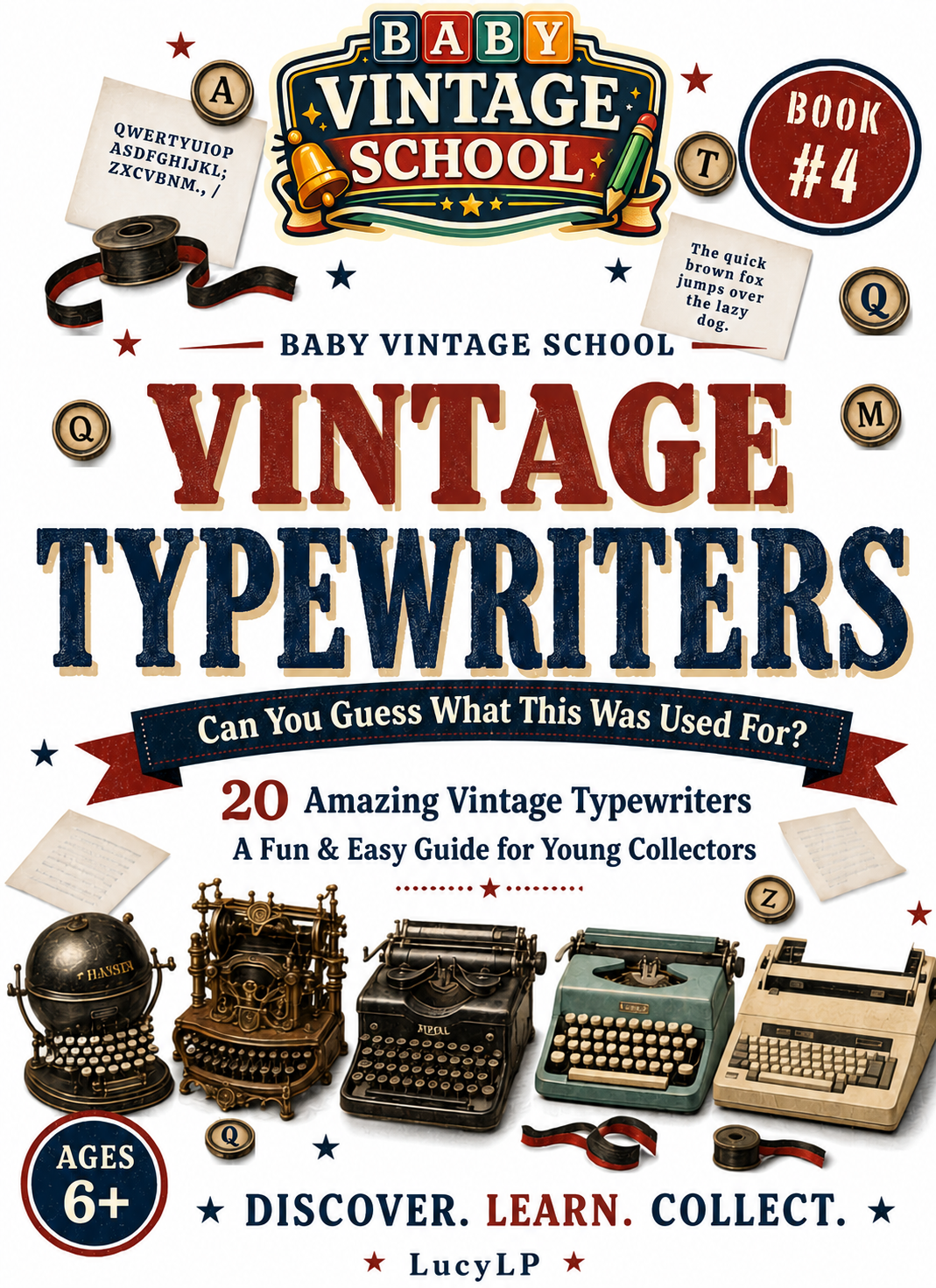 Baby Vintage School Vintage Typewriters book cover