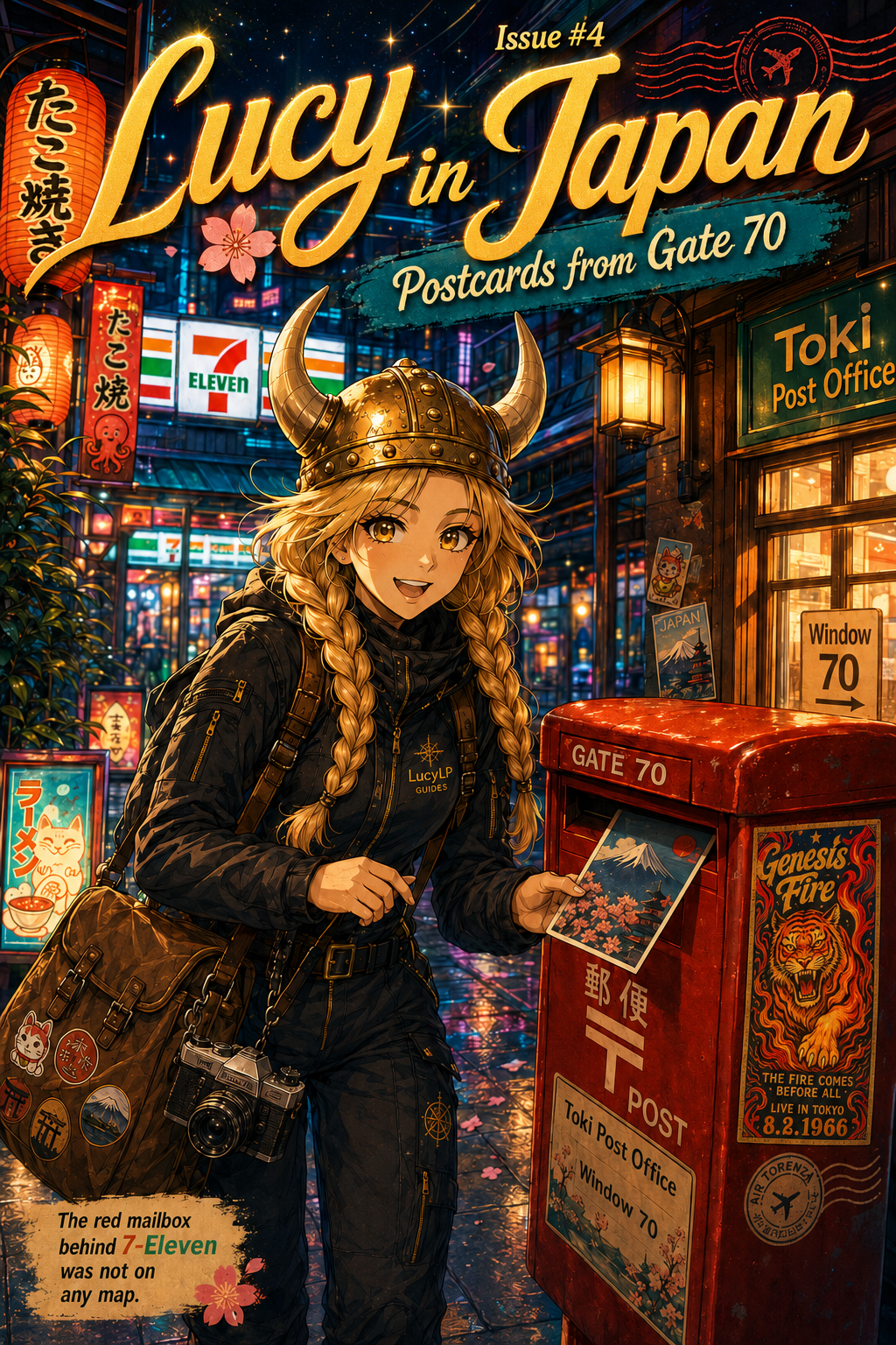 Lucy in Japan Issue 4 cover